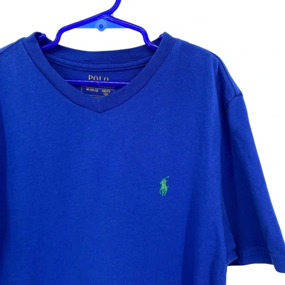 Polo Ralph Lauren Boys Short Sleeve Blue T-Shirt - Picture 3 of 6